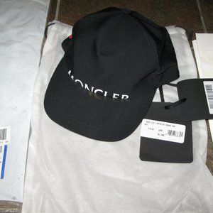 Moncler Hat Modello Berretto Baseball Cap Black